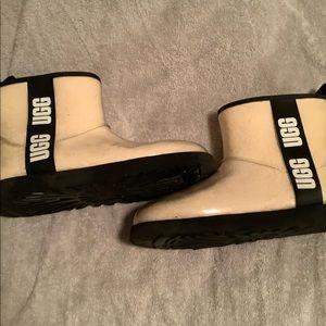 White Ugg boots